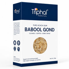 Triphal Babool Gond — 100% natural Kikar Gond edible grade for daily wellness