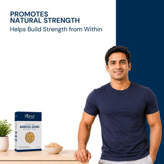 Triphal Babool Gond boosting natural energy, stamina, and physical strength daily
