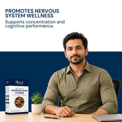 Triphal Akarkara Irani Powder for natural nervous system health and brain wellness