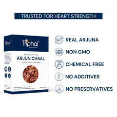 Triphal Raw Arjun Chaal 200g — 100% natural, no additives, edible grade