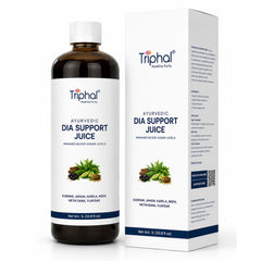 Triphal Ayurvedic Dia Support Juice 1L — whole herb formula with Gudmar, Karela, Jamun for healthy blood sugar management