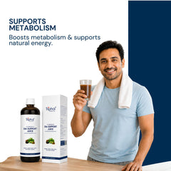 Triphal Ayurvedic Dia Support Juice — boosts metabolism and supports natural energy for an active lifestyle