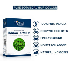 Made from pure indigo leaves, finely ground for smooth, consistent, natural-looking hair colour results.