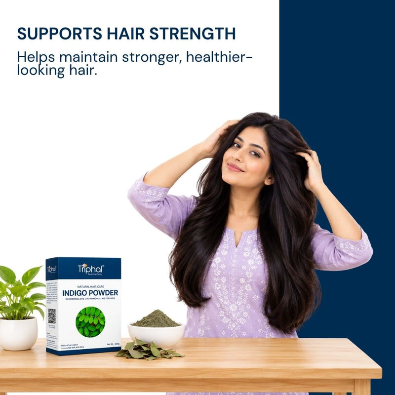 Helps maintain stronger, healthier-looking hair while adding naturally rich, deeper-looking colour.