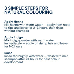 Follow simple steps to apply indigo evenly, develop colour, and achieve beautiful results naturally.