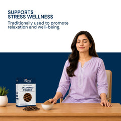 Triphal Jatamansi Powder for natural stress relief, anxiety management, and mental calm