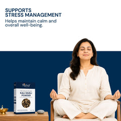 Triphal Kali Musli Powder — natural adaptogen for stress relief and overall vitality