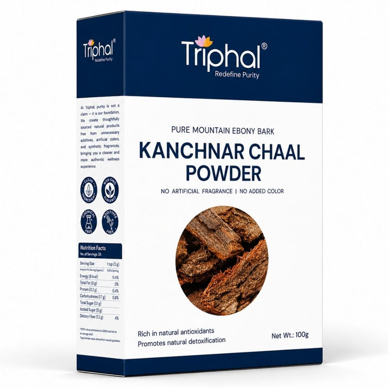Triphal Kanchnar Powder 100g – Pure Ayurvedic Herbal Powder