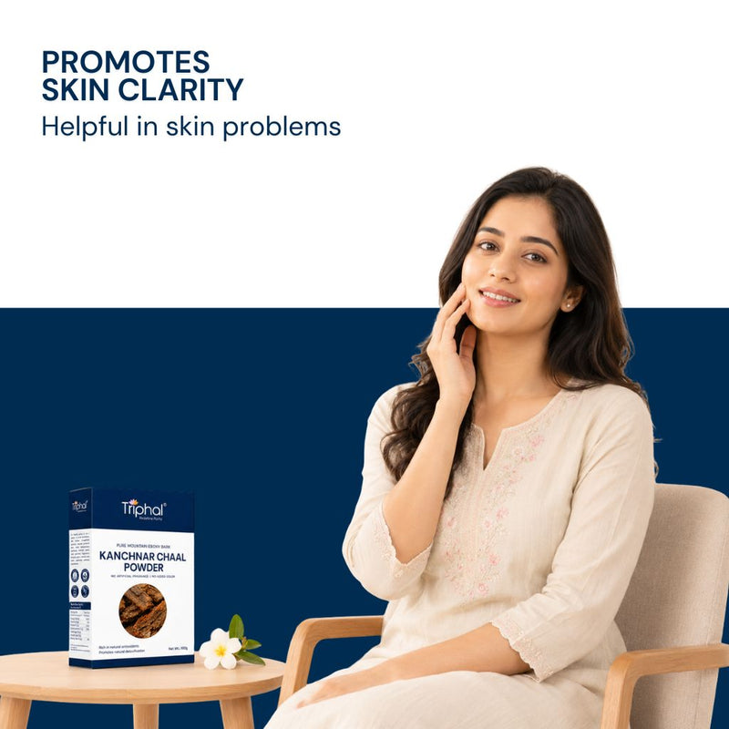 Triphal Kanchnar Powder Supporting Healthy Skin Clarity and Wellness