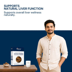 Triphal Kutaki Powder for natural liver health, detox, and hepatic wellness daily