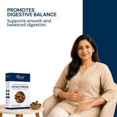 Triphal Kutaki Powder for healthy digestion, acidity relief, and gut wellness daily