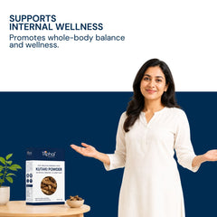 Triphal Kutaki Powder promoting whole body balance and internal wellness naturally