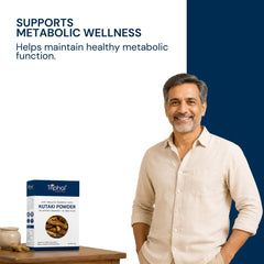 Triphal Kutaki Powder supporting metabolic wellness and maintaining healthy metabolic function