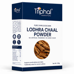Triphal Lodhra Chaal Powder — 100% natural Lodh Tree Bark for daily Ayurvedic wellness