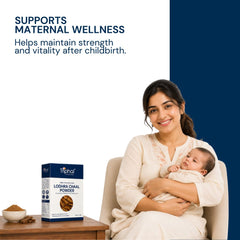 Triphal Lodhra Chaal Powder for natural postpartum recovery and maternal strength
