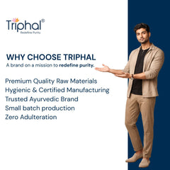 Triphal Lodhra Chaal Powder — 100% pure Lodh Tree Bark, lab tested, small batch, zero adulteration, redefine purity.