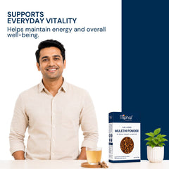 Triphal Mulethi Powder for everyday vitality, energy, and overall wellbeing naturally