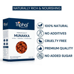 Pure Munakka with natural goodness, no additives, and no added sugar.