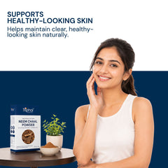 Triphal Neem Chaal Powder for natural skin cleansing, acne control, and glowing skin