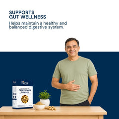 Triphal Paneer Doda Powder for healthy digestion and natural gut wellness support daily
