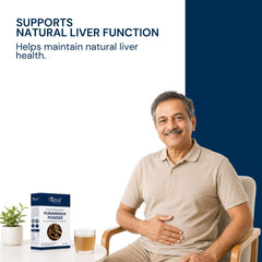 Triphal Punarnava Powder for natural liver health, detox, and hepatic wellness