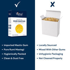 Triphal Rumi Mastagi vs ordinary brands — imported, pure, hygienically packed, dust free