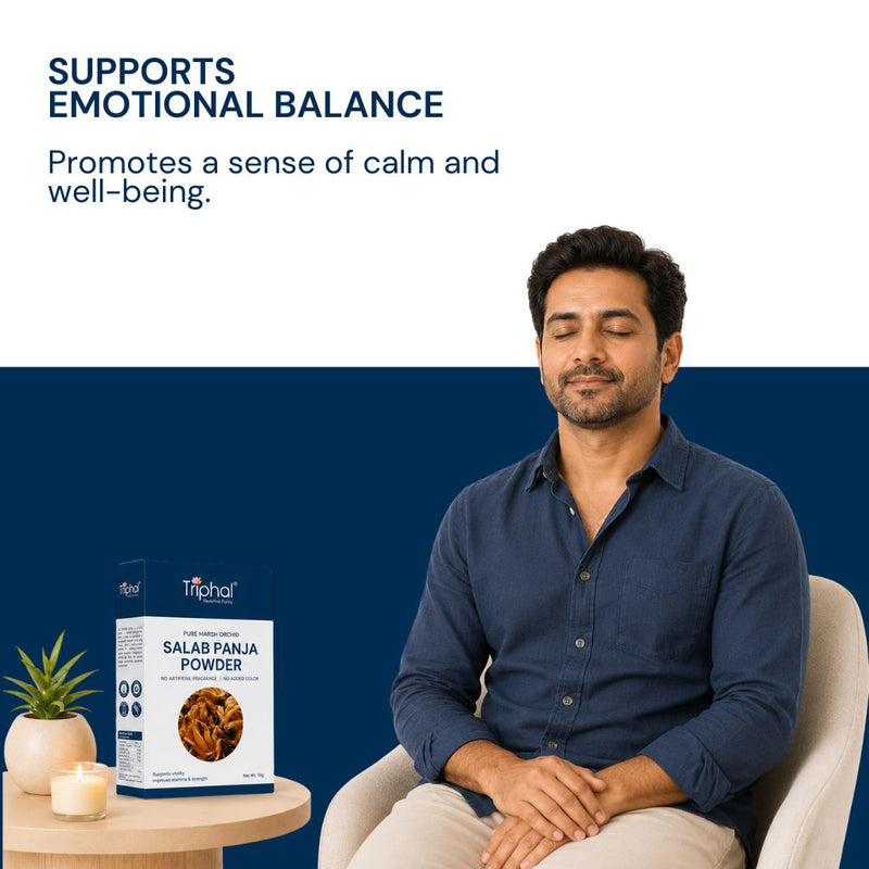 Triphal Salab Panja Powder supporting healthy nervous system and brain wellness