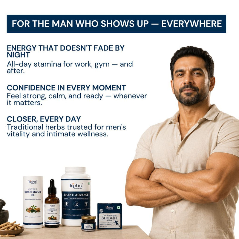 Triphal Shakti Pro Kit for Energy, Confidence & Vitality