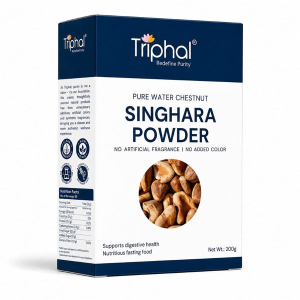 Triphal Singhara Powder 100g — pure Water Chestnut powder for natural energy and nutrition
