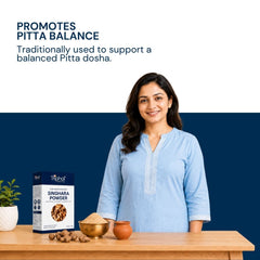 Triphal Singhara Powder — natural body cooling and refreshing Ayurvedic food daily