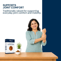 Triphal Vijaysar Powder for natural bone health and strength support daily