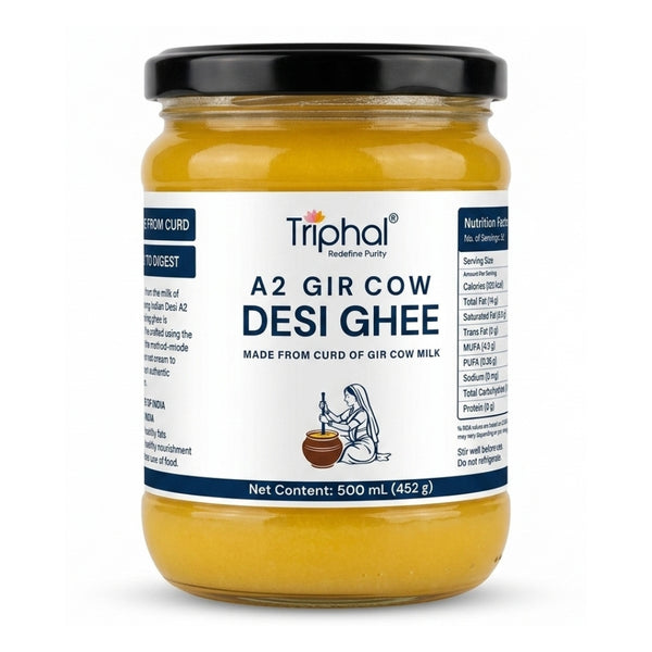 A2 Gir Cow Desi Ghee | Prepared By Bilona Method