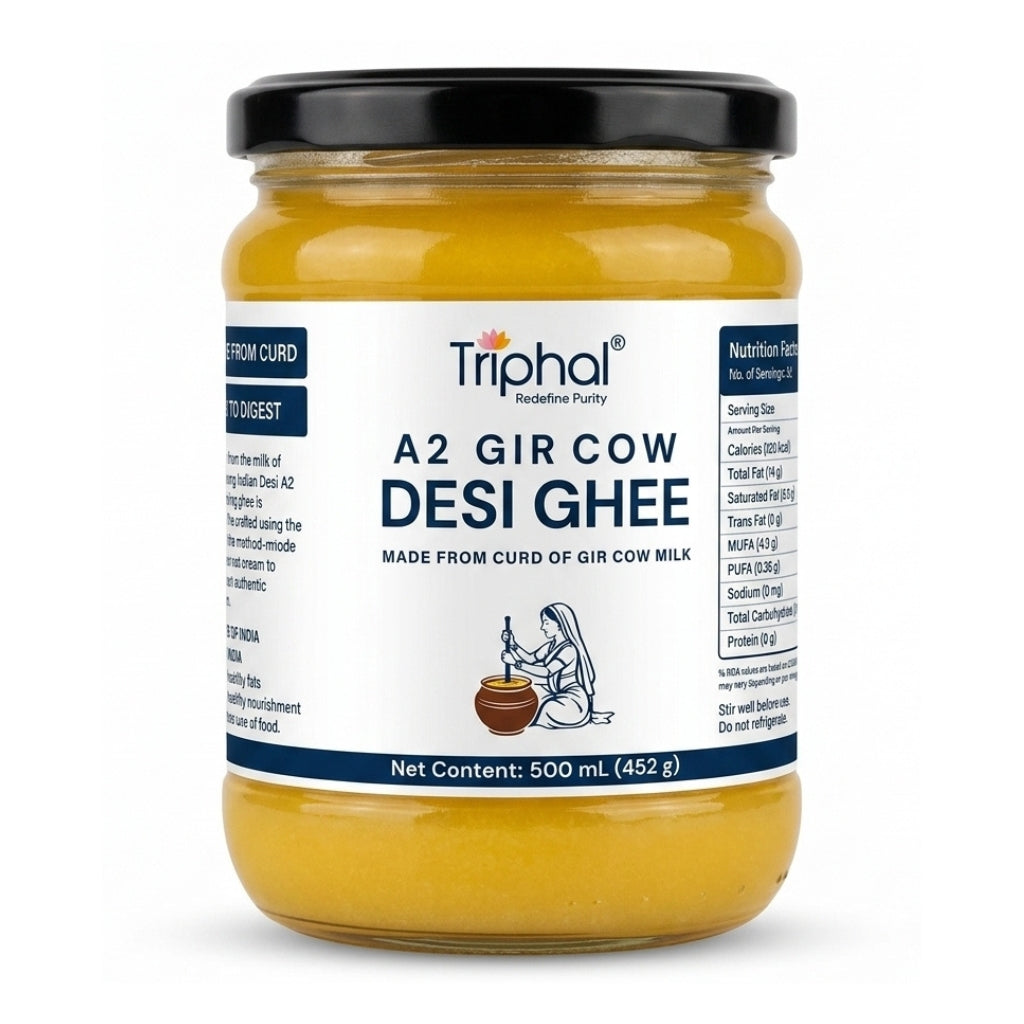 A2 Gir Cow Desi Ghee | Prepared By Bilona Method