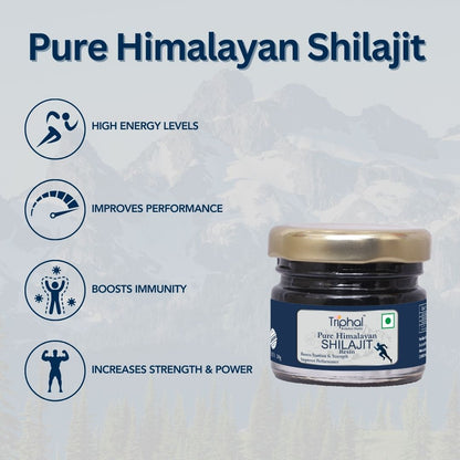 Himalayan Shilajit Resin (20g) | FREE Ashwagandha Powder (100g)