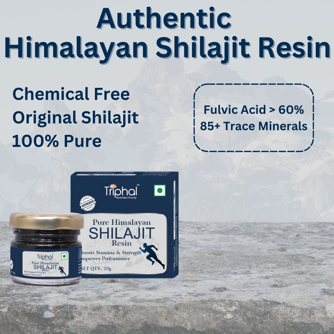 Shilajit (20g) - Male Vitality Powder (50g) | Combo For Men