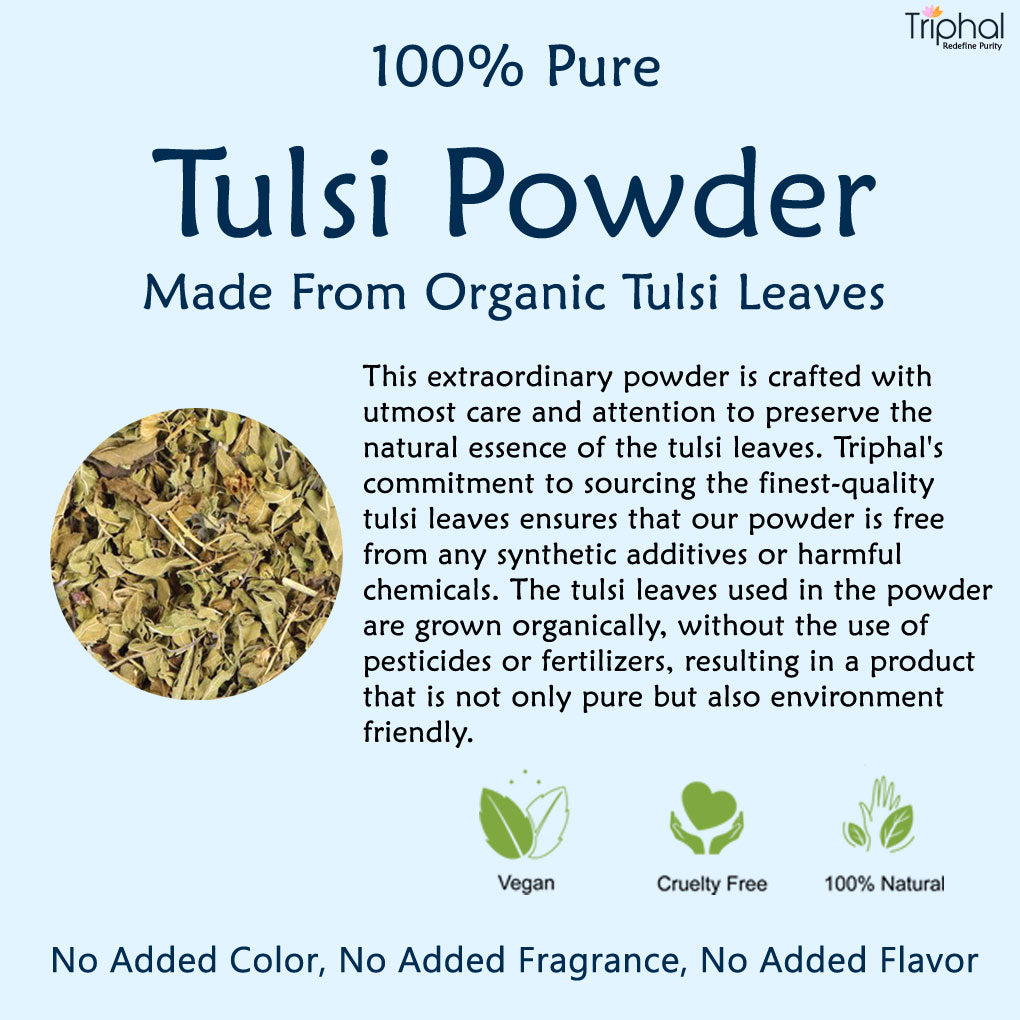 Tulsi Churna Basil Leaves Churna Edible Grade