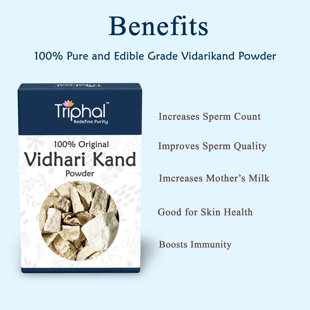 Benefits of vidharikand powder