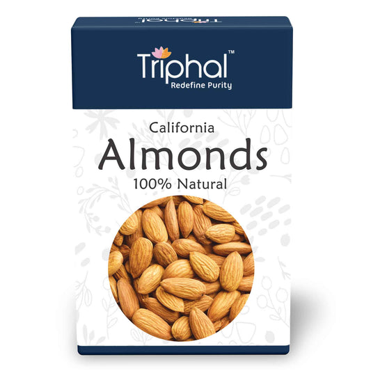 Triphal Brand California Almonds - Premium Quality Nuts for Snacking and Baking, Carefully Sourced and Packed with Essential Nutrients for a good Lifestyle