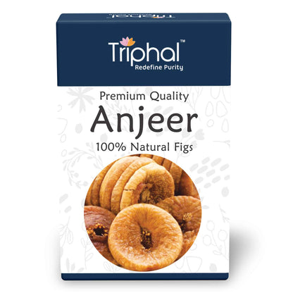 Fresh and Delicious TRIPHAL Anjeer or Dry Figs - Packed with Fiber, Antioxidants, and Essential Nutrients - Perfect for Healthy Snacking and Baking