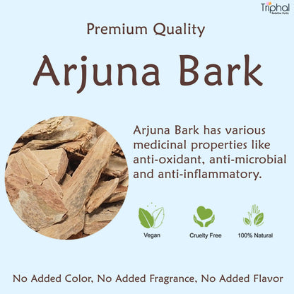 Arjun Chaal or Terminalia Arjuna Original Herb by Triphal 