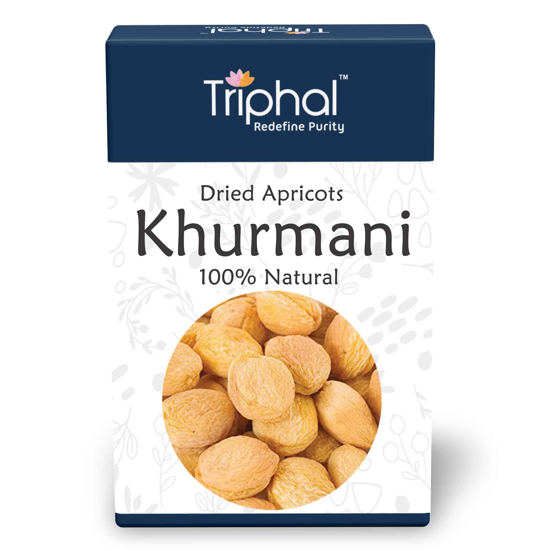 Dried Apricots - Khurmani: A Nutritious and Delicious Snack for Anytime, Anywhere by Triphal